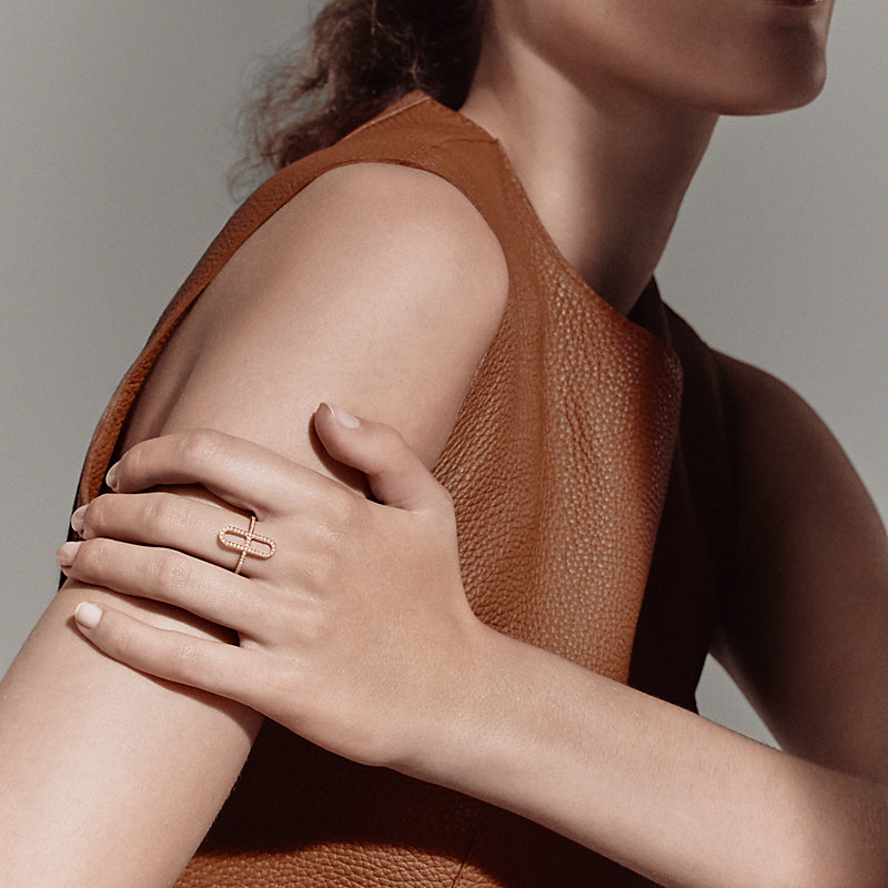 Ever Chaine d'ancre ring, small model | Hermès USA